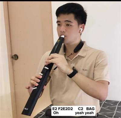 Efallai Yr Amser Hwn Gan Sarah Geronimo - Sunrise Melody M3 EWI Electronic Re...