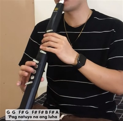 Alaw A Habang Buhay - Ben&Ben Sunrise Melody M3 EWI Recorder Trydan Gorchudd ...